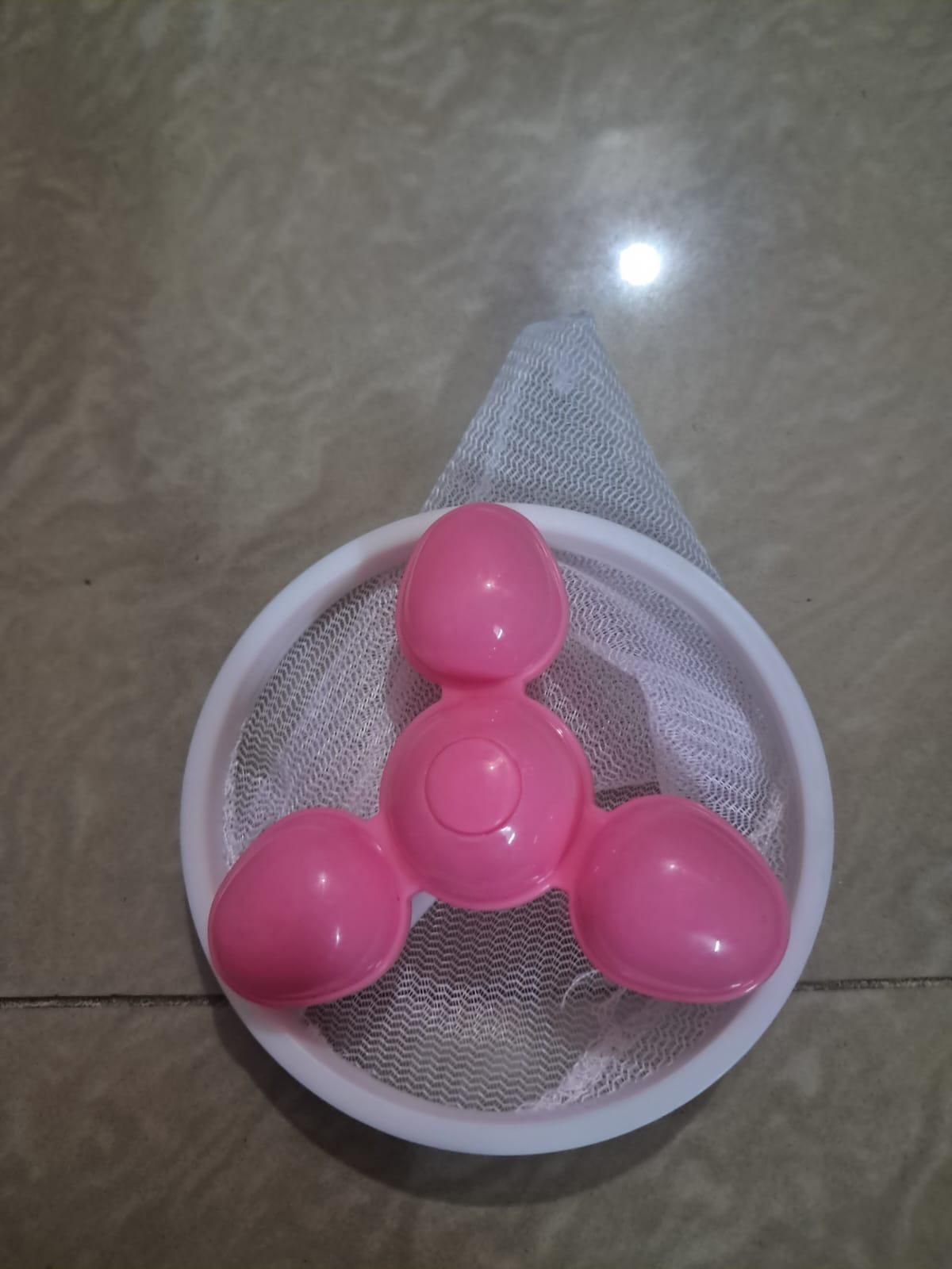 Washing Machine Hair Removal Ball – Reusable Laundry Filter Ball for Hair, Lint & Dirt Removal – Plastic Cleaning Ball for Washing Machines, Pack of 1