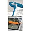 Microfiber Cleaning Duster with Extendable Handle | Flexible Car Duster for Ceiling Fans, Window Blinds, Furniture & Home Cleaning | Washable & Reusable Dust Remover | Multicolor