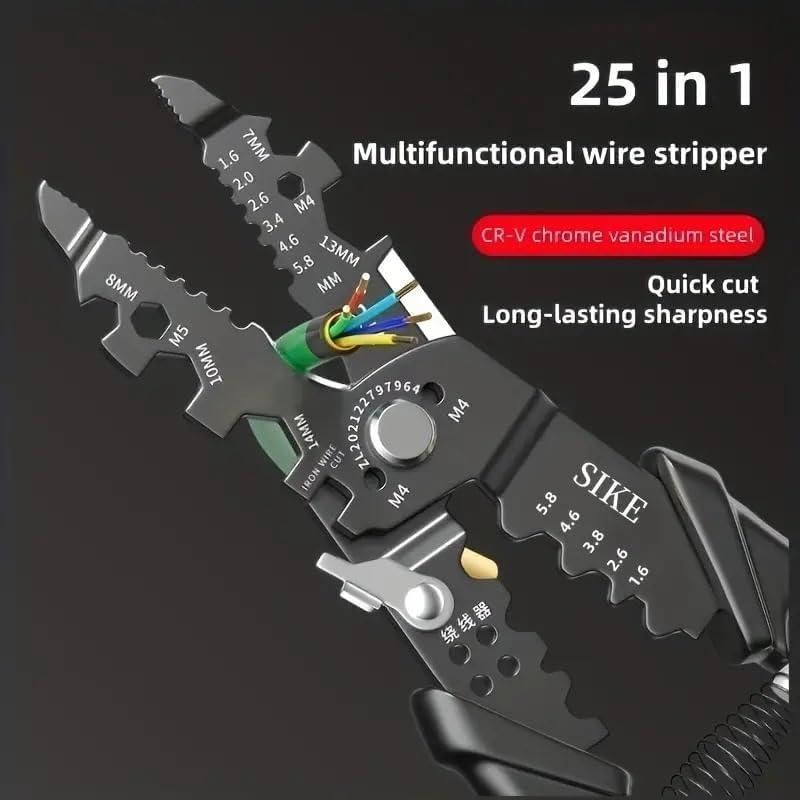 25 in 1 wire cutter