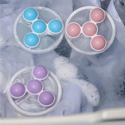 Washing Machine Hair Removal Ball – Reusable Laundry Filter Ball for Hair, Lint & Dirt Removal – Plastic Cleaning Ball for Washing Machines, Pack of 1