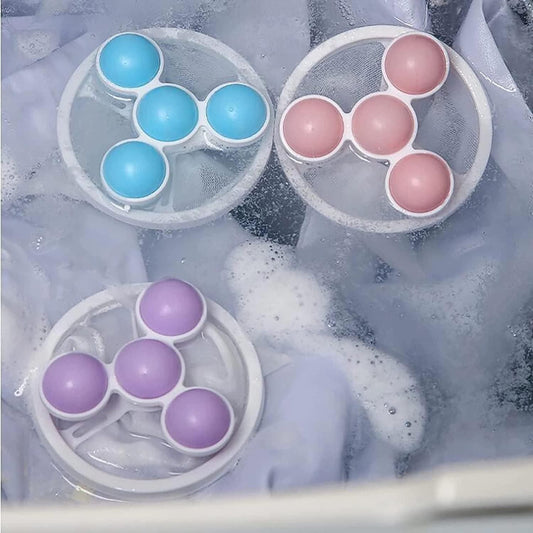 Washing Machine Hair Removal Ball – Reusable Laundry Filter Ball for Hair, Lint & Dirt Removal – Plastic Cleaning Ball for Washing Machines, Pack of 1