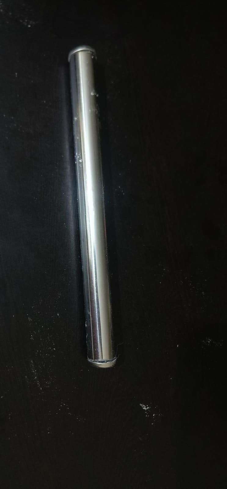 Stainless Steel Rolling Pin (Belan) – Non-Stick Roti Roller for Chapati, Paratha, Pastry & Dough – Durable Food-Safe Kitchen Tool (31.8 cm | Dia 25mm)