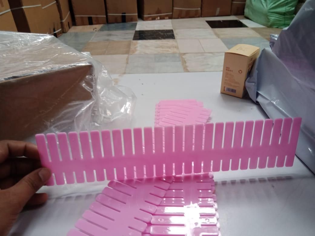 8 Pcs Adjustable Drawer Organizer Divider – Expandable Storage Tray for Socks, Underwear, Jewelry, Office Supplies – Kitchen, Bedroom & Office Organizer